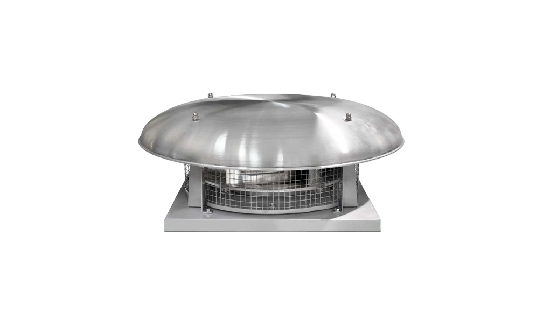 ARFIT model COB centrifugal roof fan, extra flat for extraction